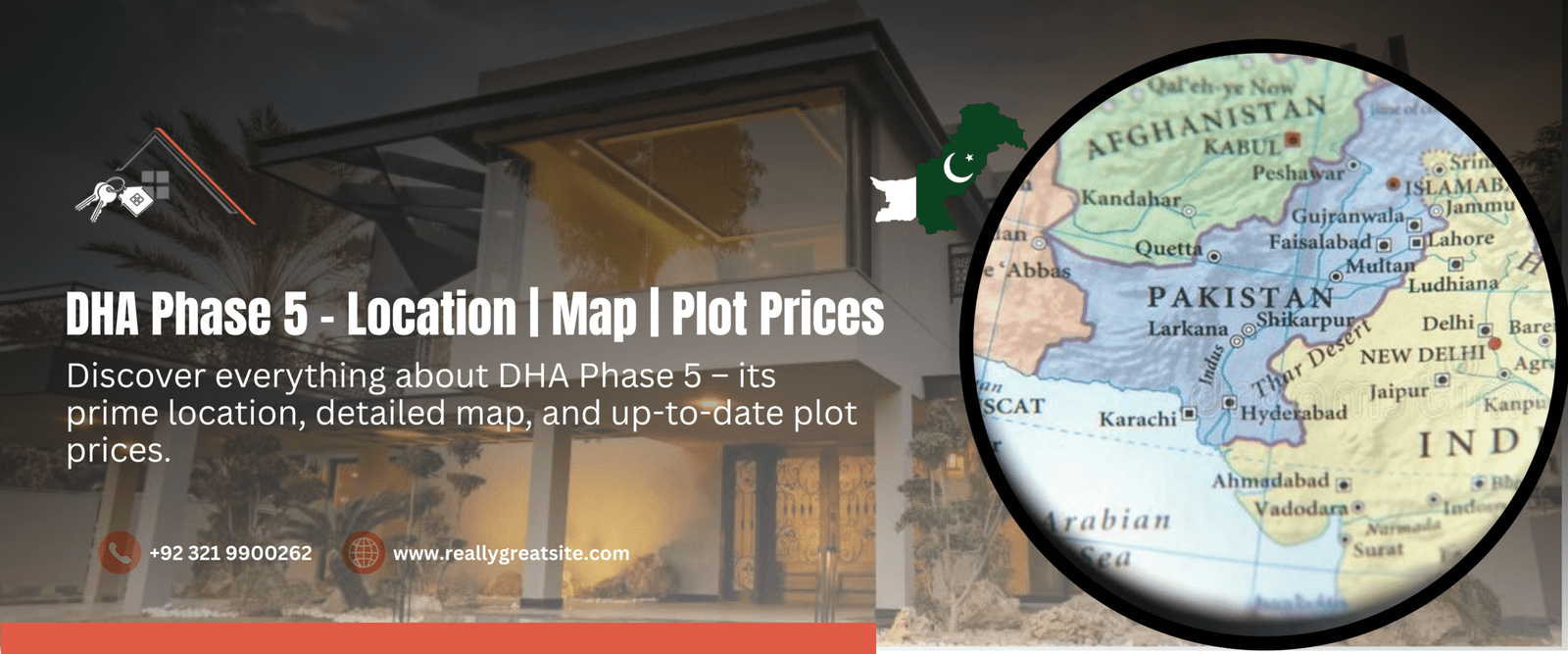 DHA Phase 5 - Location | Map | Plot Prices