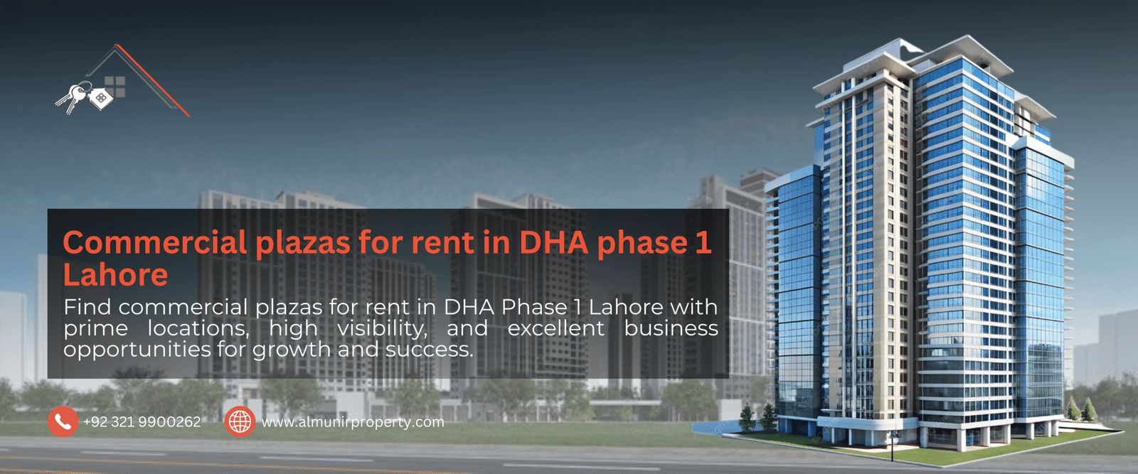 Commercial plazas for rent in DHA Phase 1 Lahore