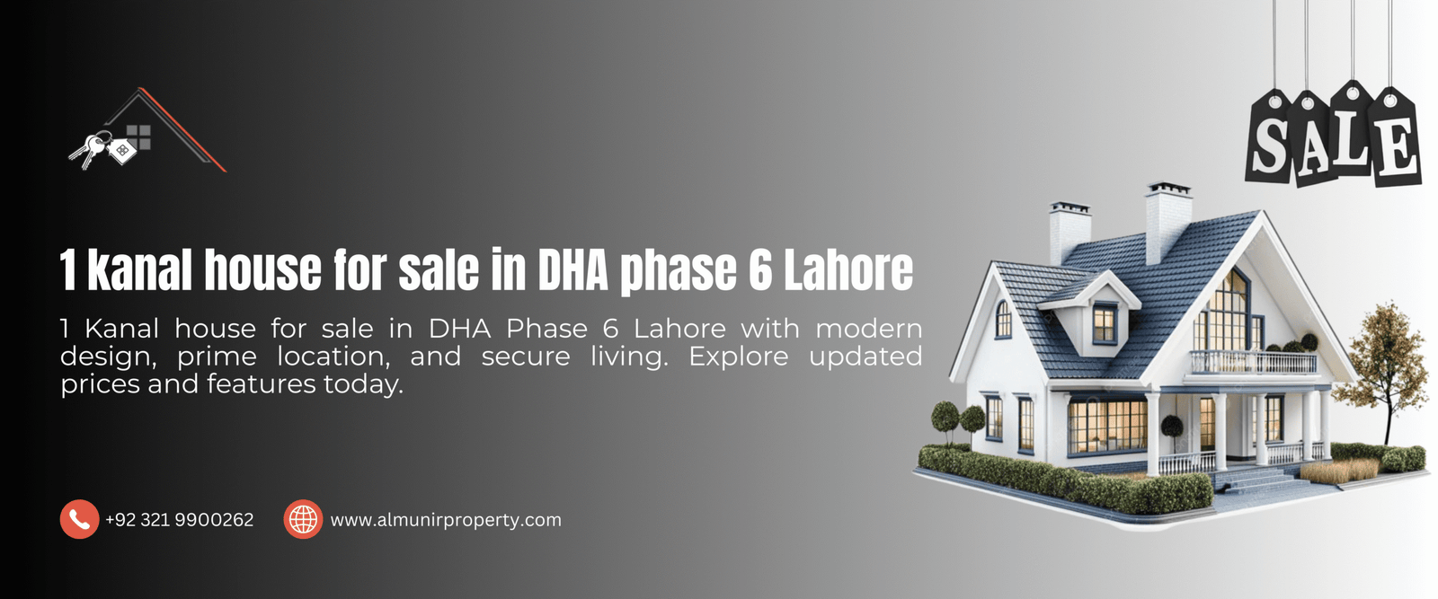1 kanal house for sale in DHA phase 6 Lahore