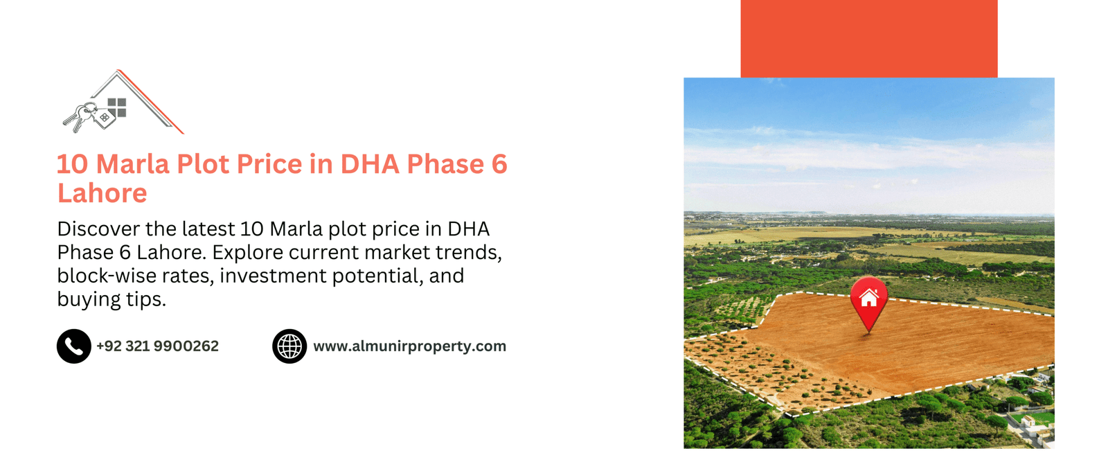 10 Marla Plot Price in DHA Phase 6 Lahore
