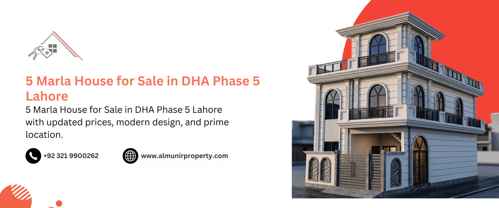 5 Marla House for Sale in DHA Phase 5 Lahore
